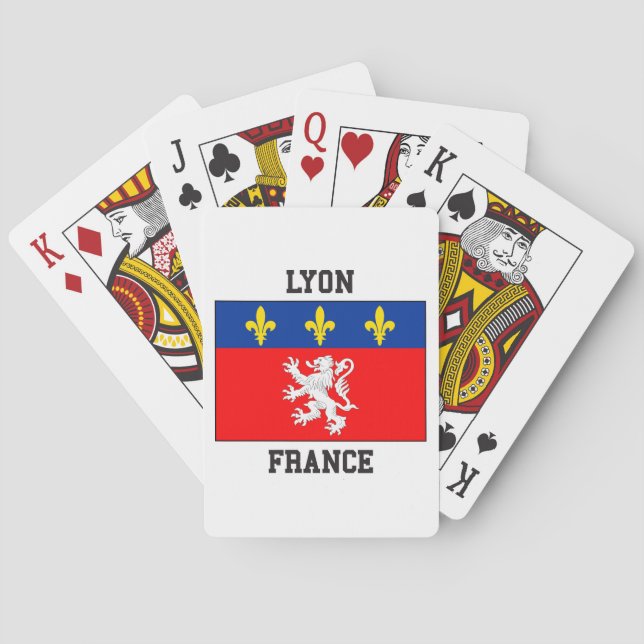 Lyon France Playing Cards (Back)