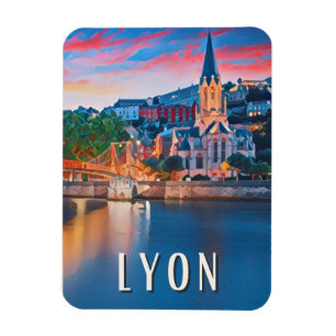 Lyon Photo Vintage Magnet