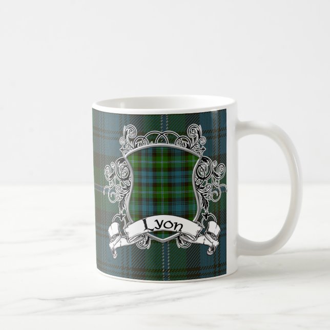 Lyon Tartan Shield Coffee Mug (Right)