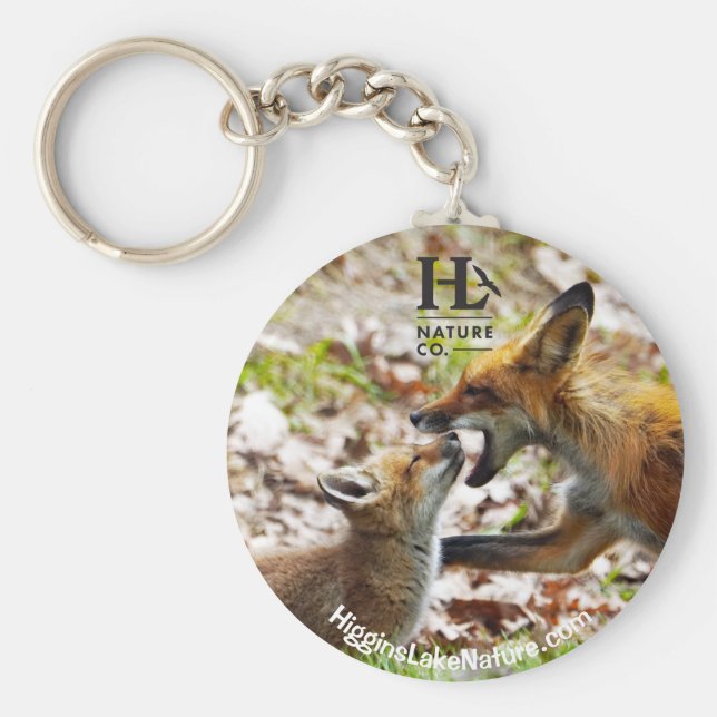 Lyon Twp. foxes Key Ring (Front)