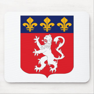 Lyonnais Coat of Arms Mousepad