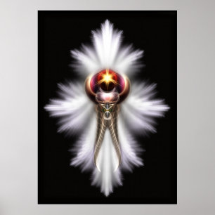 Lypidian II Fractal Art Wall Poster