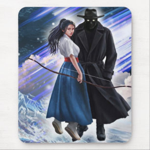 Lyra and Nightshadow  Mousepade Mouse Mat
