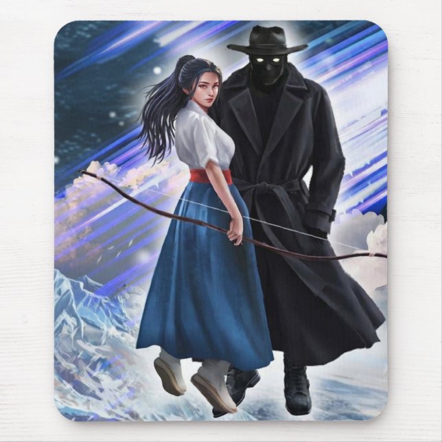 Lyra and Nightshadow  Mousepade Mouse Mat (Front)