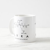 Lyra peptide name mug (Front Left)