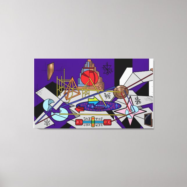 Lyrical Disorder Canvas Print (Front)