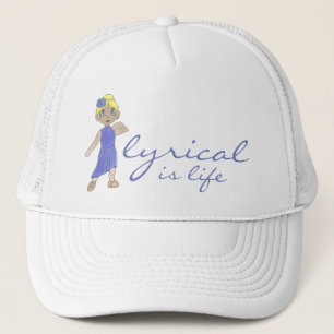 Lyrical Is Life Love Modern Dance Teacher Dancer Trucker Hat