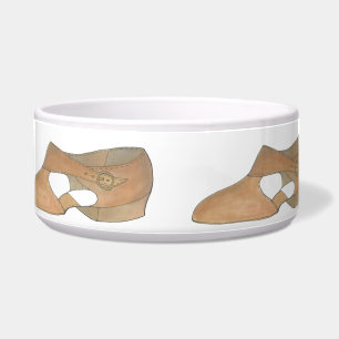 Lyrical Tan Modern Dance Dog Teacher Shoe