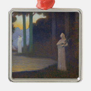 Lyricism in the Forest, 1910 Metal Tree Decoration