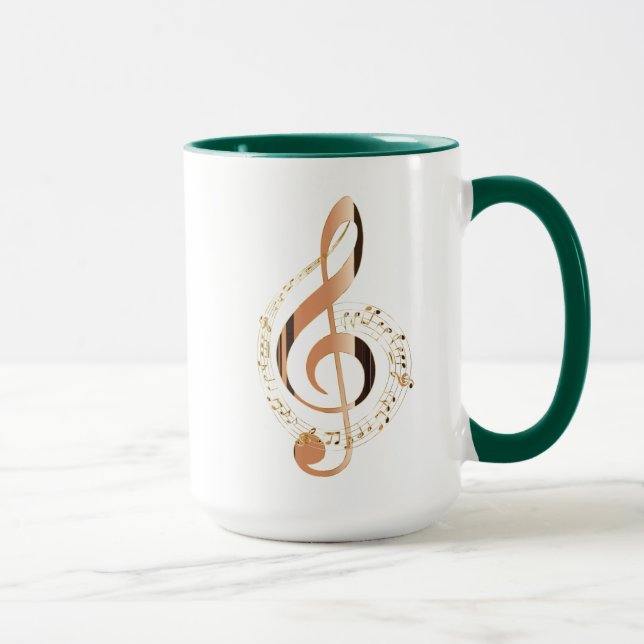  Lyrics in Motion – Stylised Music Quote Design Mug (Right)