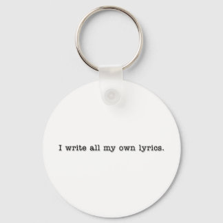 Lyrics Key Ring