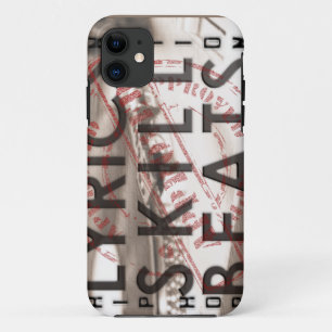 LYRICS SKILL BEATS hip hop iPhone 11 Case