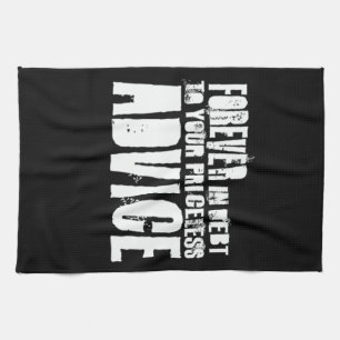 Lyrics Tea Towel