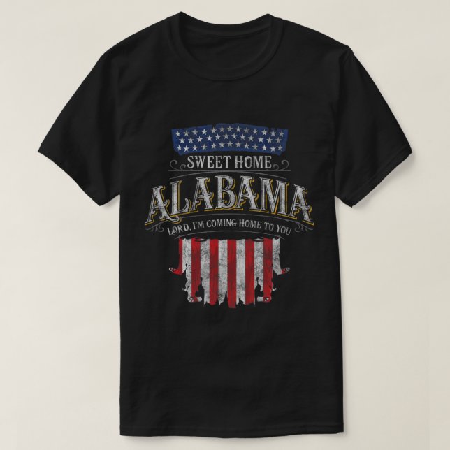 LyricVerse - Sweet Home Alabama T-Shirt (Design Front)