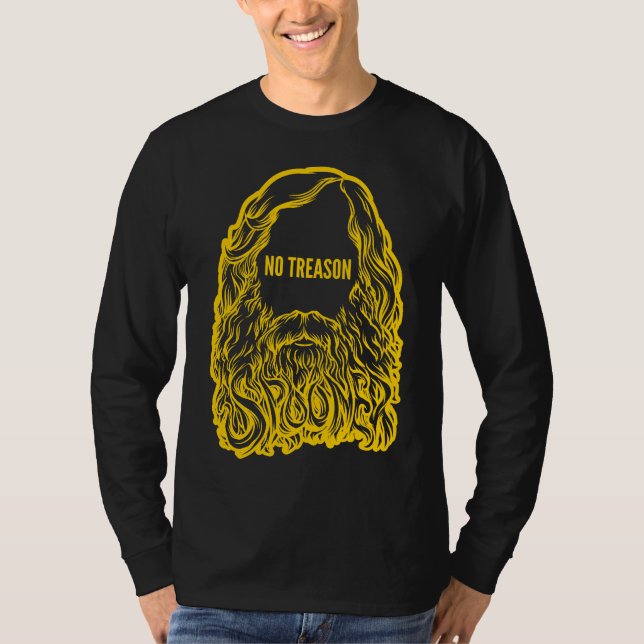 Lysander Spooner No Treason T-Shirt (Front)