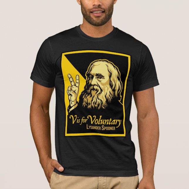 Lysander Spooner T-Shirt (Front)