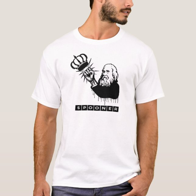 Lysander Spooner the Decrowner T-Shirt (Front)