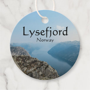 Lysefjord Norway Favour Tags