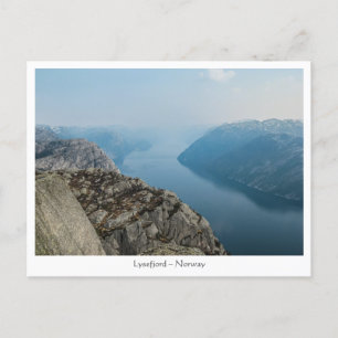Lysefjord Norway Postcard