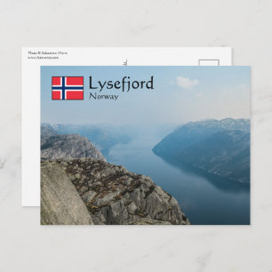 Lysefjord Norway Postcard