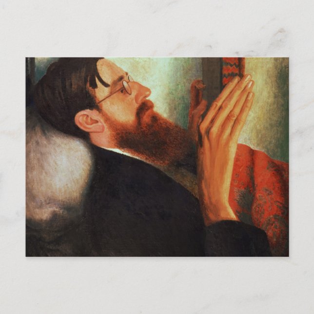 Lytton Strachey,  1916 Postcard (Front)