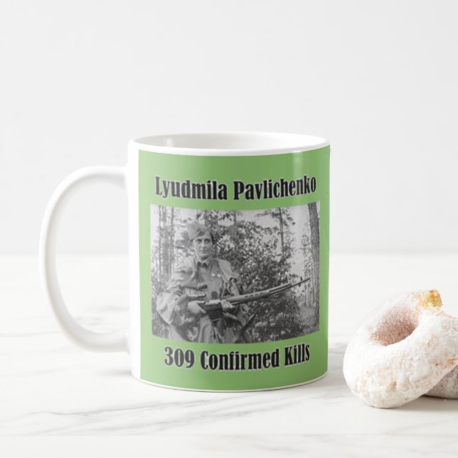 Lyudmila Pavlichemko Coffee Mug (With Donut)