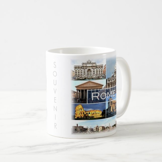 LZO002 ROME, Lazio, Italy,  Coffee Mug (Front Right)