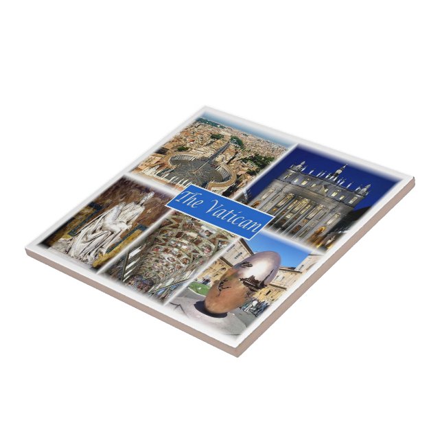 LZO004 THE VATICAN, Lazio, Italy, Tile (Side)