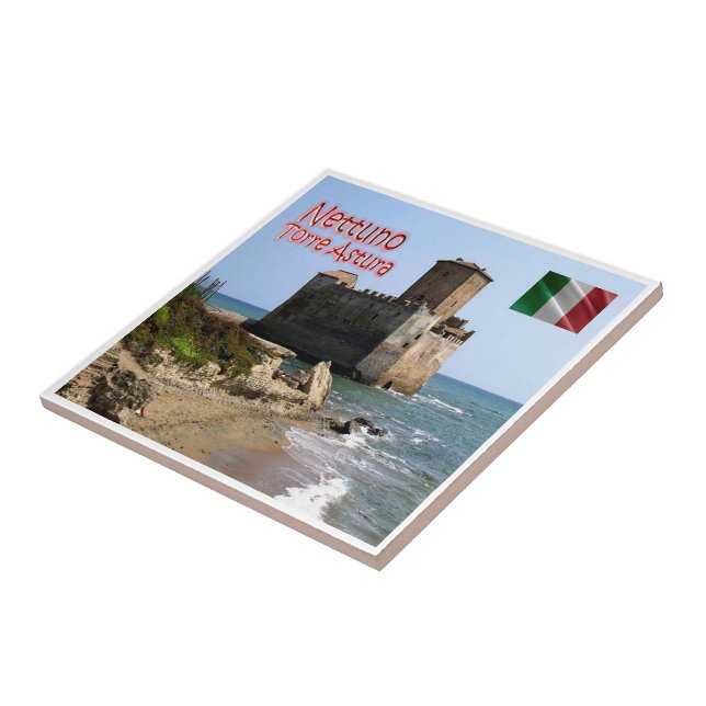 LZO034 NETTUNO, Astura Tower, Italy, Tile (Side)