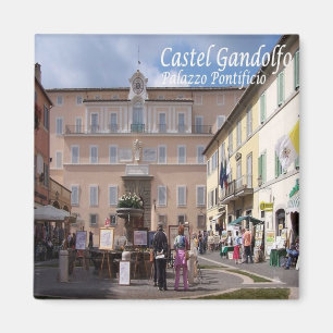 LZO040 CASTEL GANDOLFO, Papal Palace, Fridge Magnet