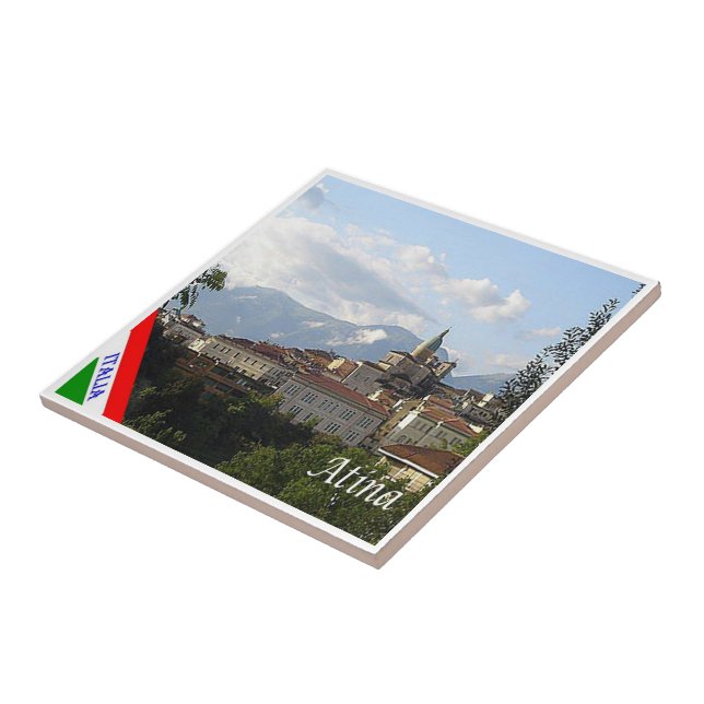 LZO041 ATINA Lazio, Italy,, Tile (Side)