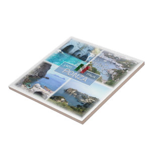 LZO044 PONZA, Lazio, Italy, Tile