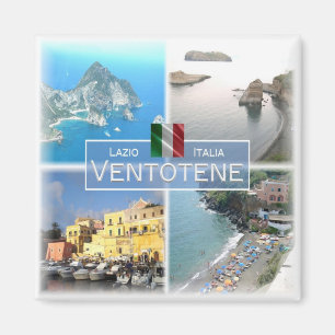 LZO045 VENTOTENE, Lazio, Italy, Fridge Magnet