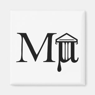Mµseum Logo Magnet (square)