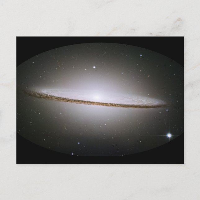 M104 Sombrero Galaxy Postcard (Front)