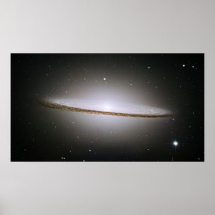 M104 Sombrero Galaxy - poster
