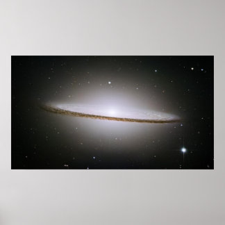M104 Sombrero Galaxy - poster