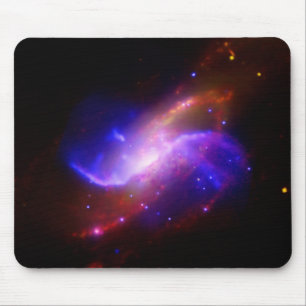 M106 Spiral Galaxy emission NASA Mouse Mat
