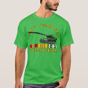 M107 175mm Gun Vietnam Vet w VN SVC T-Shirt