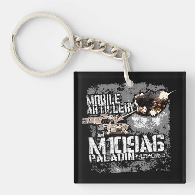 M109 howitzer key ring (Front)