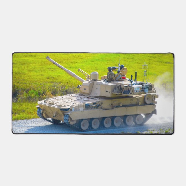 M10 BOOKER ARMORED FIGHTING VEHICLE DESK MAT (Front)