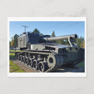 M110 Self-Propelled Howitzer  Postcard