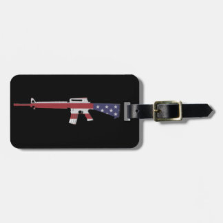 M16 America Luggage Tag