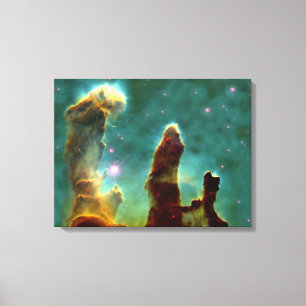 M16 Eagle Nebula or Pillars of Creation Canvas Print