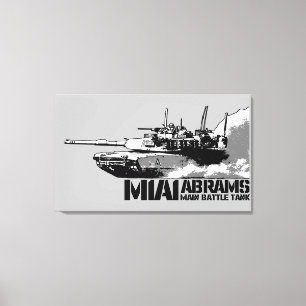 M1 Abrams Canvas Print
