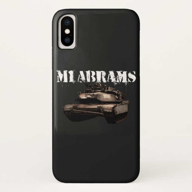 M1 Abrams Case-Mate iPhone Case (Back)