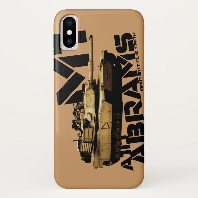 M1 Abrams Case-Mate iPhone Case (Back)