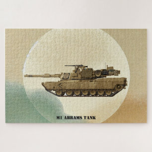 M1 Abrams: Iconic U.S. Battle Tank Jigsaw Puzzle