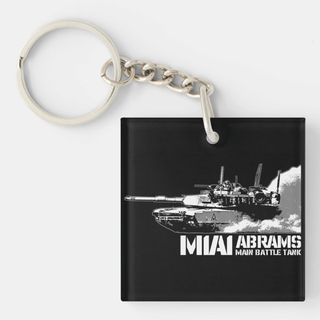 M1 Abrams Key Ring (Front)