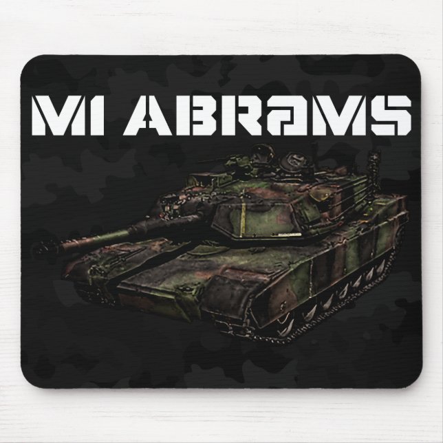 M1 Abrams Mouse Mat (Front)